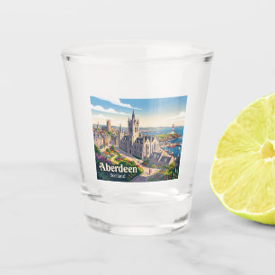 Aberdeen Schottland Schnapsglas