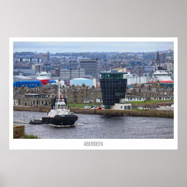 Aberdeen, Schottland, Vereinigtes Königreich Poster (Vorne)