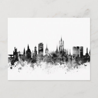 Aberdeen Scotland Skyline Postkarte
