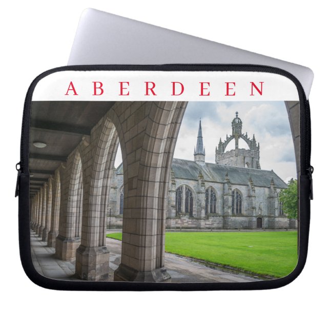 Aberdeen University View Notebook-Fall Laptopschutzhülle (Vorderseite)