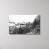 Aberdeen, WA Town View Mill und Harbour Fotograp