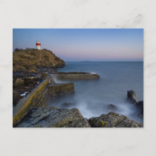 Aberdour an der Küste Postkarte