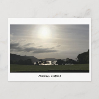 Aberdour Sunrise Postkarte