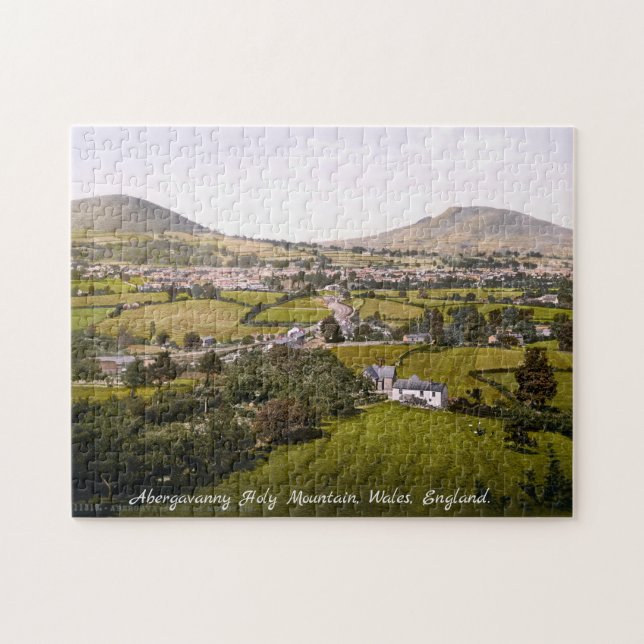 Abergavenny Holy Mountain, Wales England. Puzzle (Horizontal)