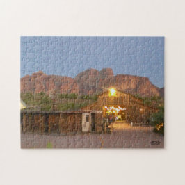 Aberglaube am Sonnenuntergang-Puzzlespiel Puzzle