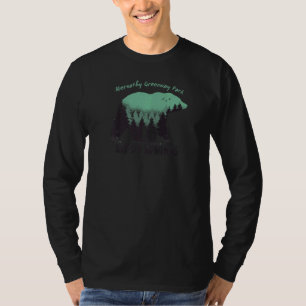 Abernathy Greenway Park Sandy Springs Wanderbär T-Shirt