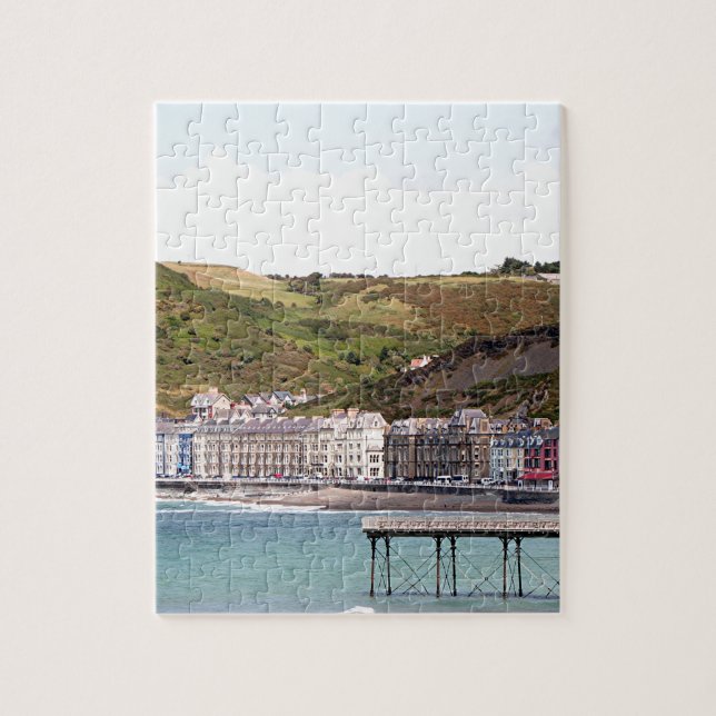 Aberystwyth-Hafen, Wales Puzzle (Vertikal)