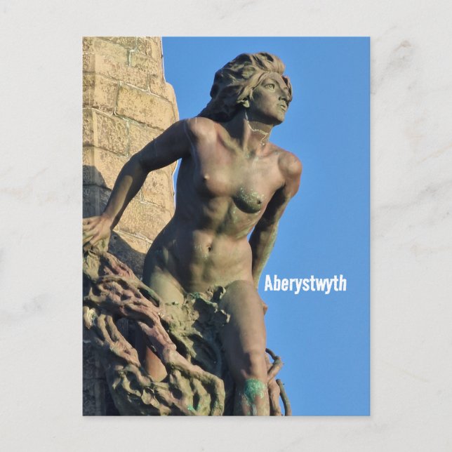 Aberystwyth Postkarte (Vorderseite)