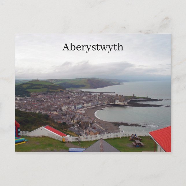 Aberystwyth Postkarte (Vorderseite)