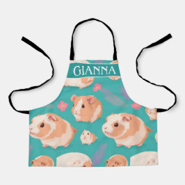 Abessinianische Guinea Pig Pastel farbenfrohe Must Schürze