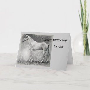 Abessinier, glücklicher Geburtstag, Onkel Karte