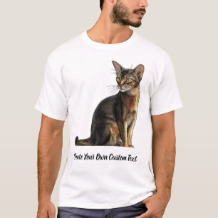 Abessinierkatze Erstellen Sie Ihren eigenen benutz T-Shirt