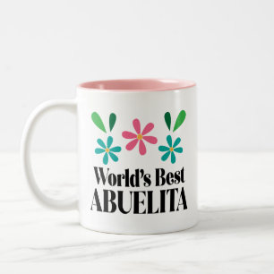 Abeulita Geschenk für Großmütter Tag Zweifarbige Tasse