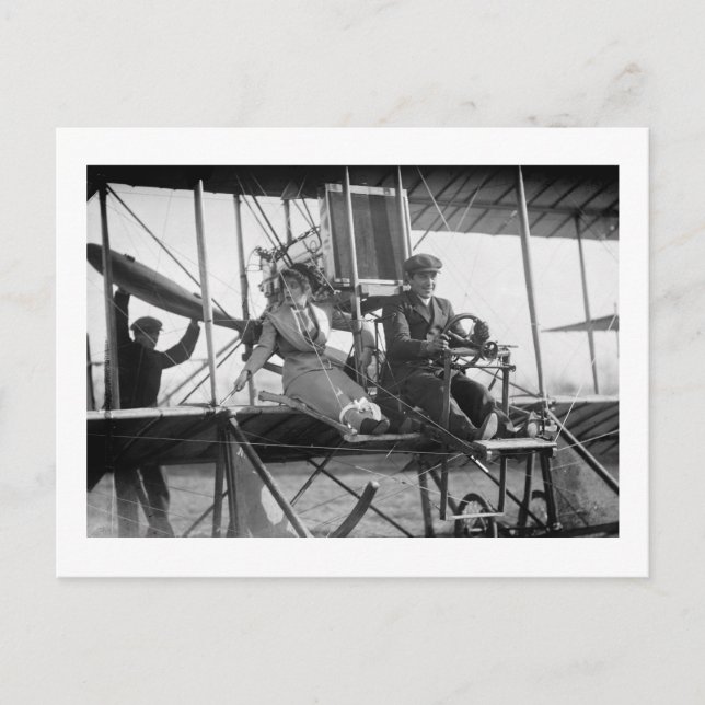 Abfahrbereit, 1912 postkarte (Vorderseite)