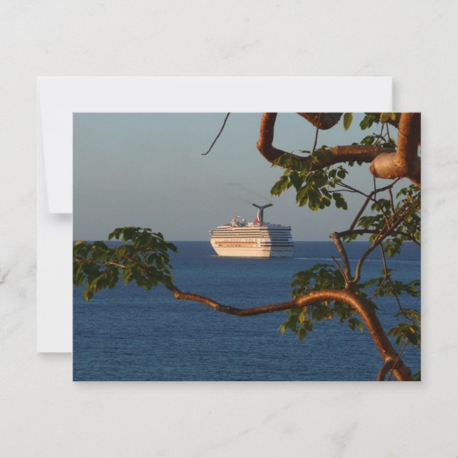 Abfahrt bei Sunset I Cruise Vacation (Vorderseite)