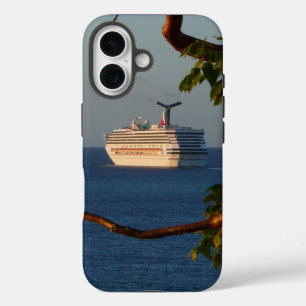 Abfahrt bei Sunset I Cruise Vacation iPhone 16 Hülle