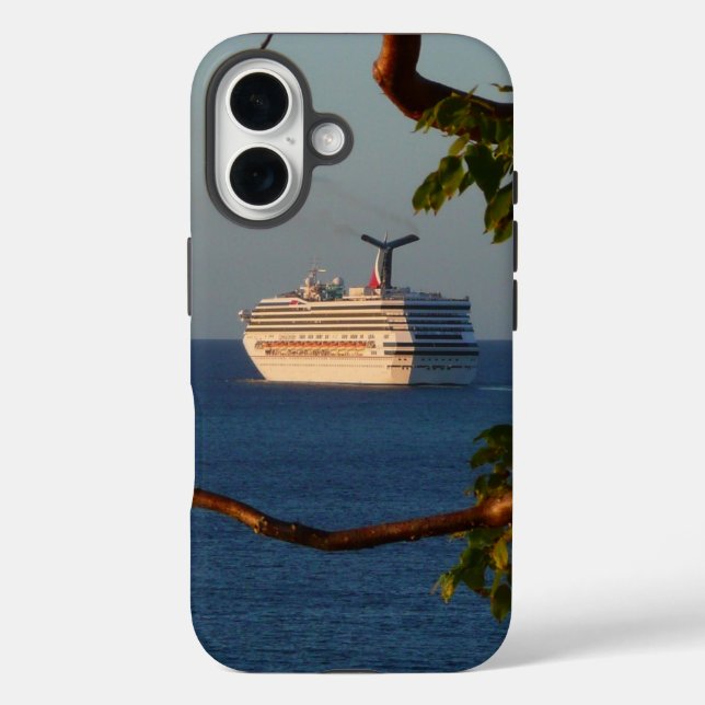 Abfahrt bei Sunset I Cruise Vacation Case-Mate iPhone Hülle (Rückseite)