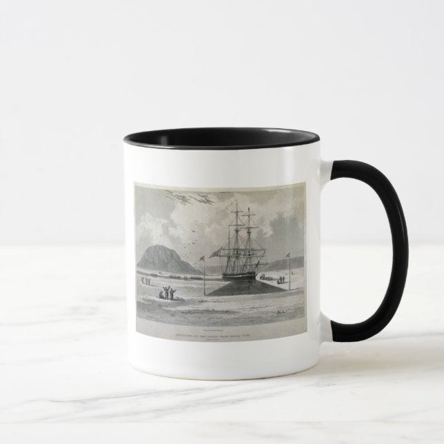 Abfahrt der Boote von Hecla Bucht 1 am 21. Juni Tasse (Rechts)