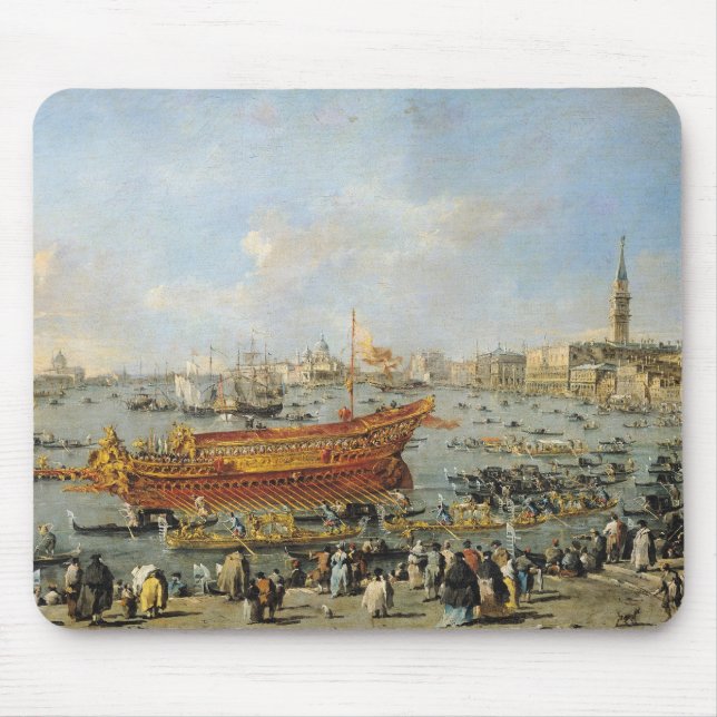 Abfahrt des "Bucentaur" für das Lido Mousepad (Vorne)