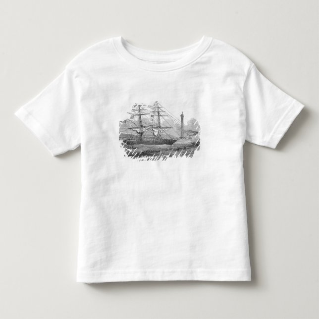Abfahrt 'des Lizzie Webber Kleinkind T-shirt (Vorderseite)