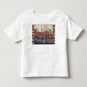 Abfahrt eines Bootes für die Kreuzzüge, Kleinkind T-shirt
