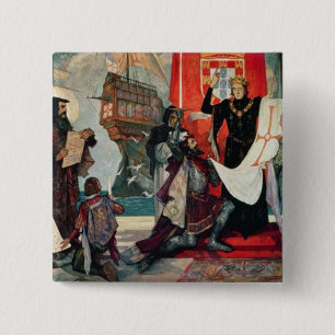 Abfahrt für das Kap, König Manuel I von Button