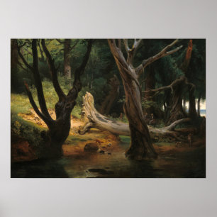 Abfahrt für die Jagd - Horace Vernet Kunst Poster