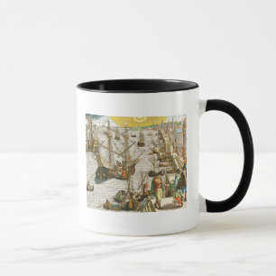 Abfahrt von Lissabon für Brasilien Tasse