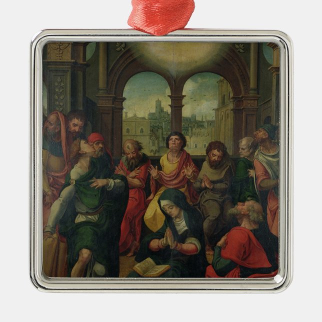 Abfall des heiligen Geistes Silbernes Ornament (Vorne)