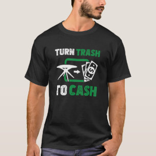 Abfall in bar Phantastisch Drehend Spaß für einen T-Shirt