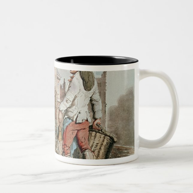 Abfall-Kollektor Zweifarbige Tasse (Rechts)