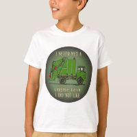 Abfall-LKW-Grün-Betreiber-Zitat scherzt T - Shirt