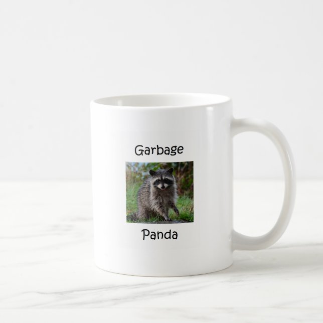 Abfall-Panda Tasse (Rechts)