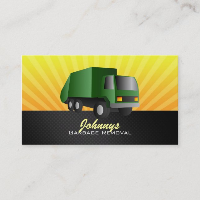 Abfall Removale Visitenkarten Visitenkarte (Vorderseite)