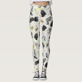 Abfalldepanda und Freunde Leggings