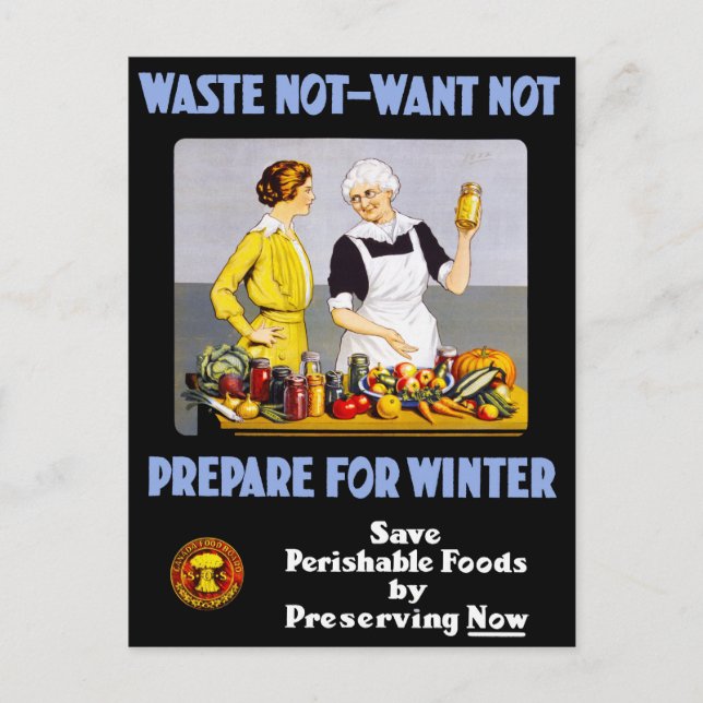 Abfälle nicht postkarte (Vorderseite)