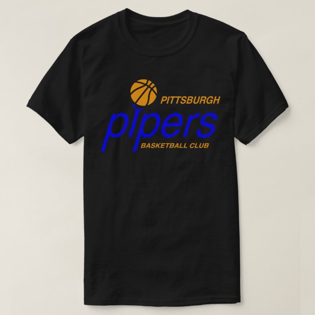 ABFALLENDE PITTSBURGH-PIPER T-Shirt (Design vorne)