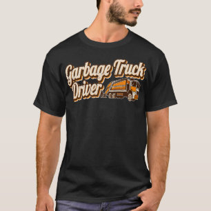 Abfallverwertung für LKW-Fahrer - Abfallrecycling T-Shirt