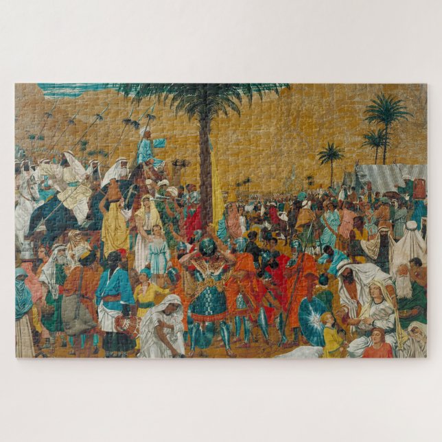 Abflug von Ägypten durch Richard Dadd Puzzle (Horizontal)