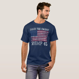 Abfluss des Trumpf-45 der Sumpf T-Shirt