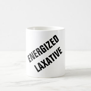 Abführmittel mit Energie Kaffeetasse
