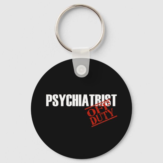 ABGABE PSYCHIATRIST DARK SCHLÜSSELANHÄNGER (Vorderseite)
