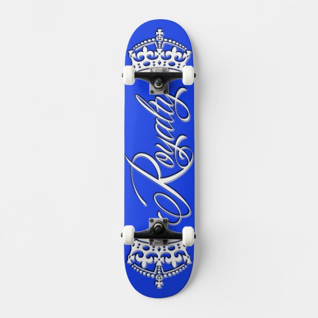 Abgabe-Skateboard-Plattform-Blau Skateboard (Vorderseite)