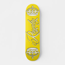 Abgabe-Skateboard-Plattform-Gelb Skateboard