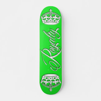 Abgabe-Skateboard-Plattform-Grün Skateboard