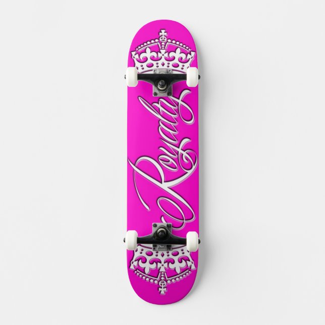 Abgabe-Skateboard-Plattform-Rosa Skateboard (Vorderseite)