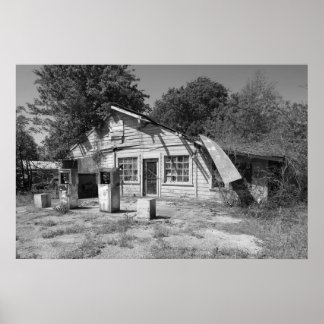 Abgasstation Poster