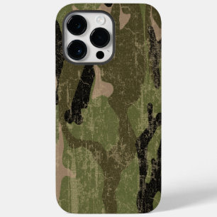Abgeblendete grüne Camouflage Case-Mate iPhone 14 Pro Max Hülle