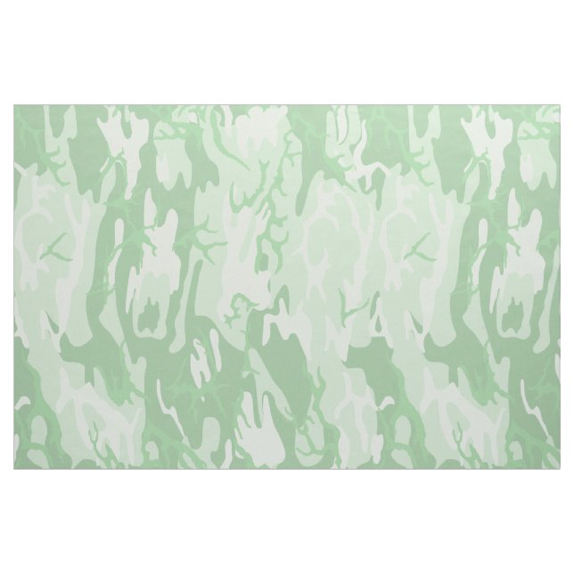 Abgeblendete grüne Camouflage Stoff (Fat Quarter (45,7 x 55,9 cm))