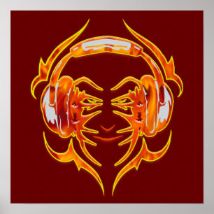 Abgebunden für Musik Poster